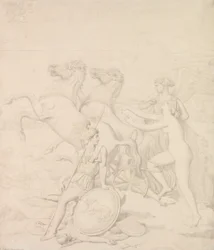 Venus Gewond door Diomedes